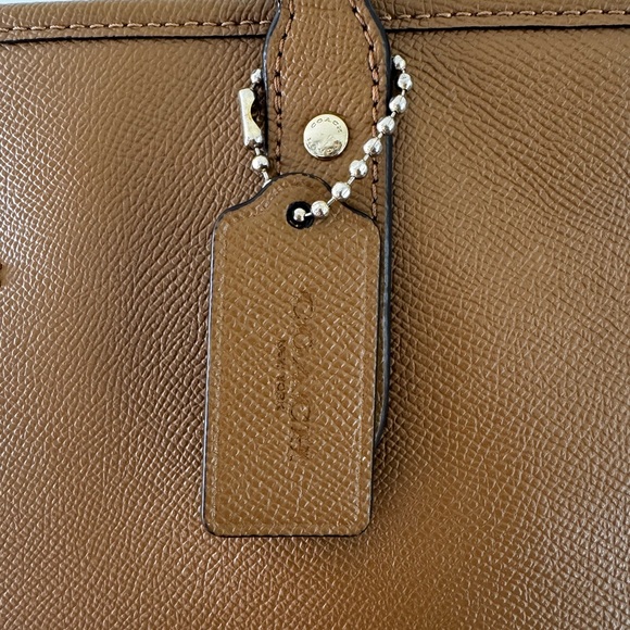 Coach Brown Leather Tote and Wallet Set - Picture 4 of 5